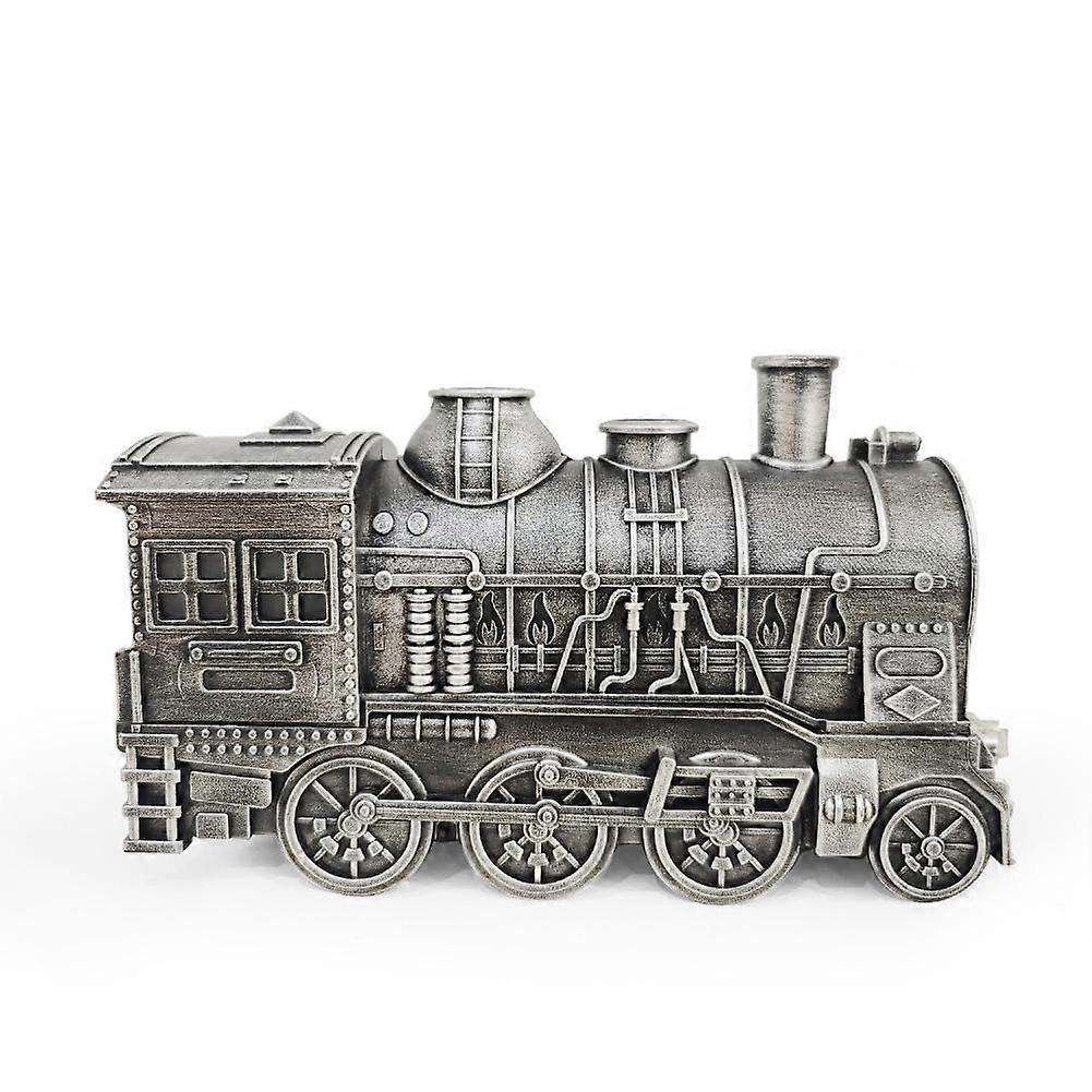 Retro Train Humidifier Ultrasonic Aroma Diffuser with Remote Timer 4 LED Lights Quiet Operation for Home Office Decor