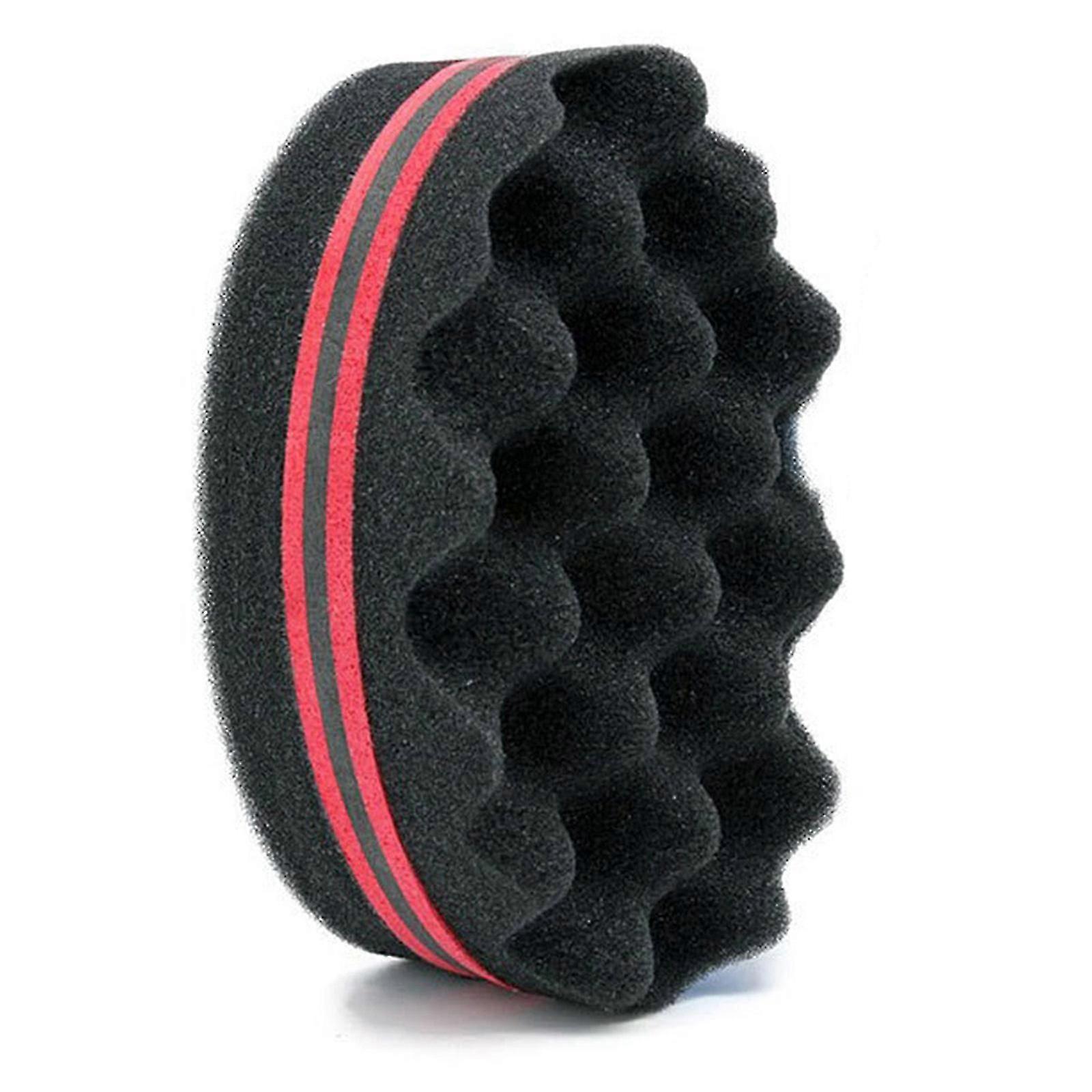 Magic Hair Sponge Double-Side Twist Curl Comb Afro Coil Brush