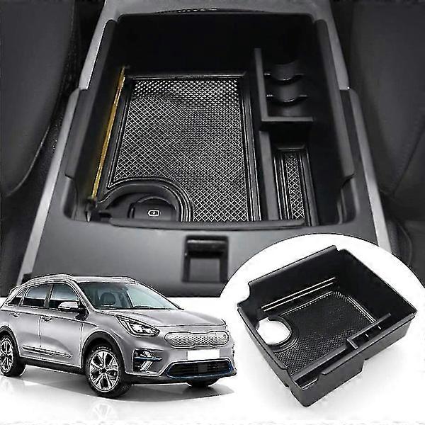 Car Central Console Armrest Storage Box for Kia E-niro 2019 2020 2021