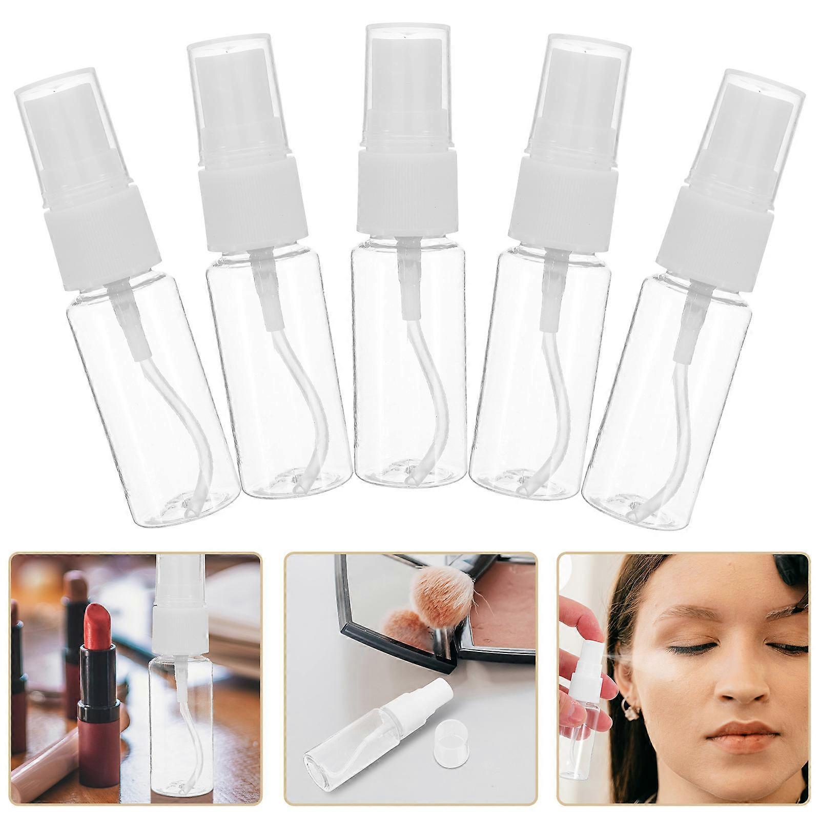 20pcs 20ml Portable Mini Plastic Small Empty Spray Bottle for Make Up and Skin Care Refillable Travel Use