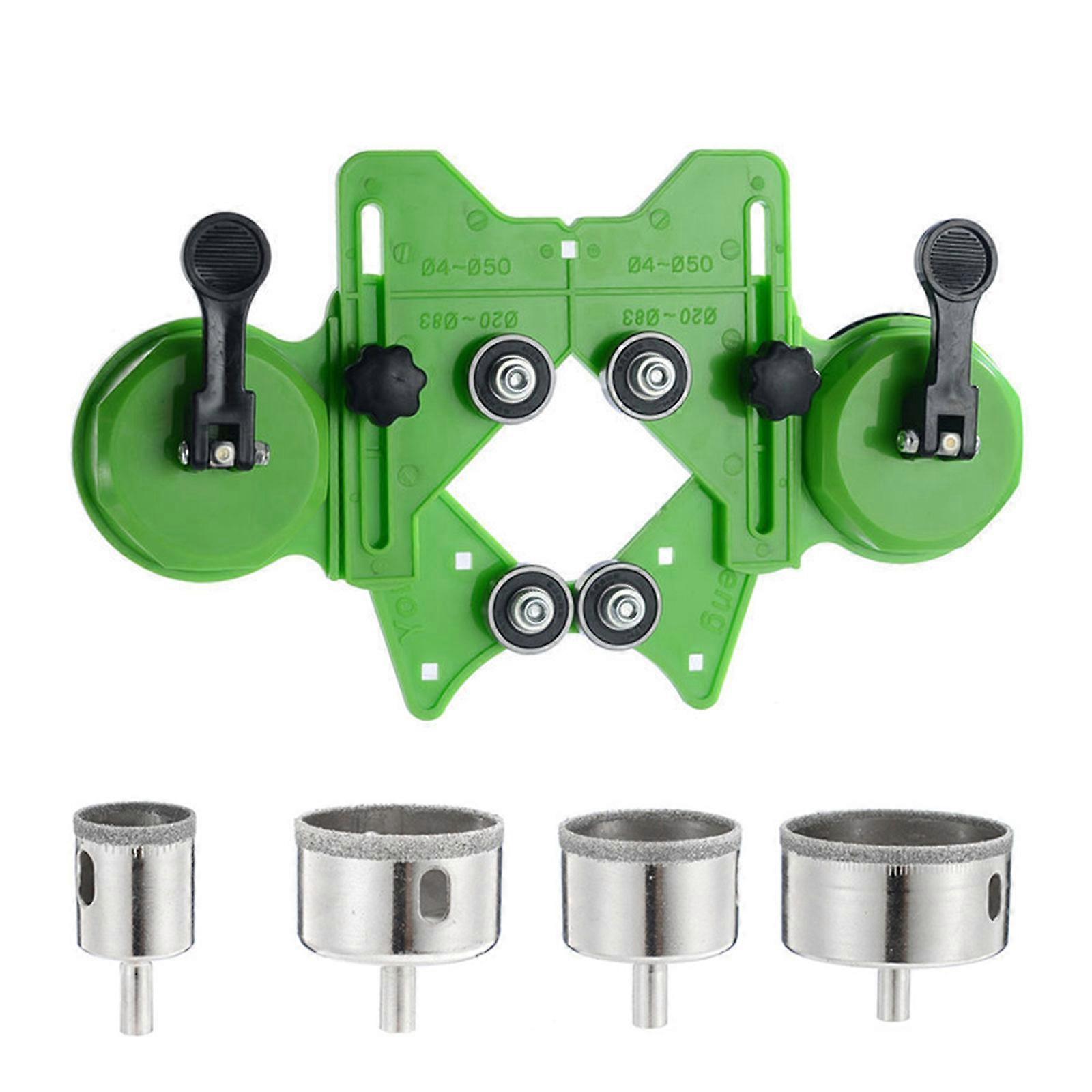 Υψηλής ακρίβειας εξάρτημα για τρύπες πλακιδίων, ρυθμιζόμενος εντοπιστής οπών πλακιδίων για ακριβή διάτρηση, κεραμικό γυαλί, πορσελάνη, μάρμαρο, πολύχρωμο