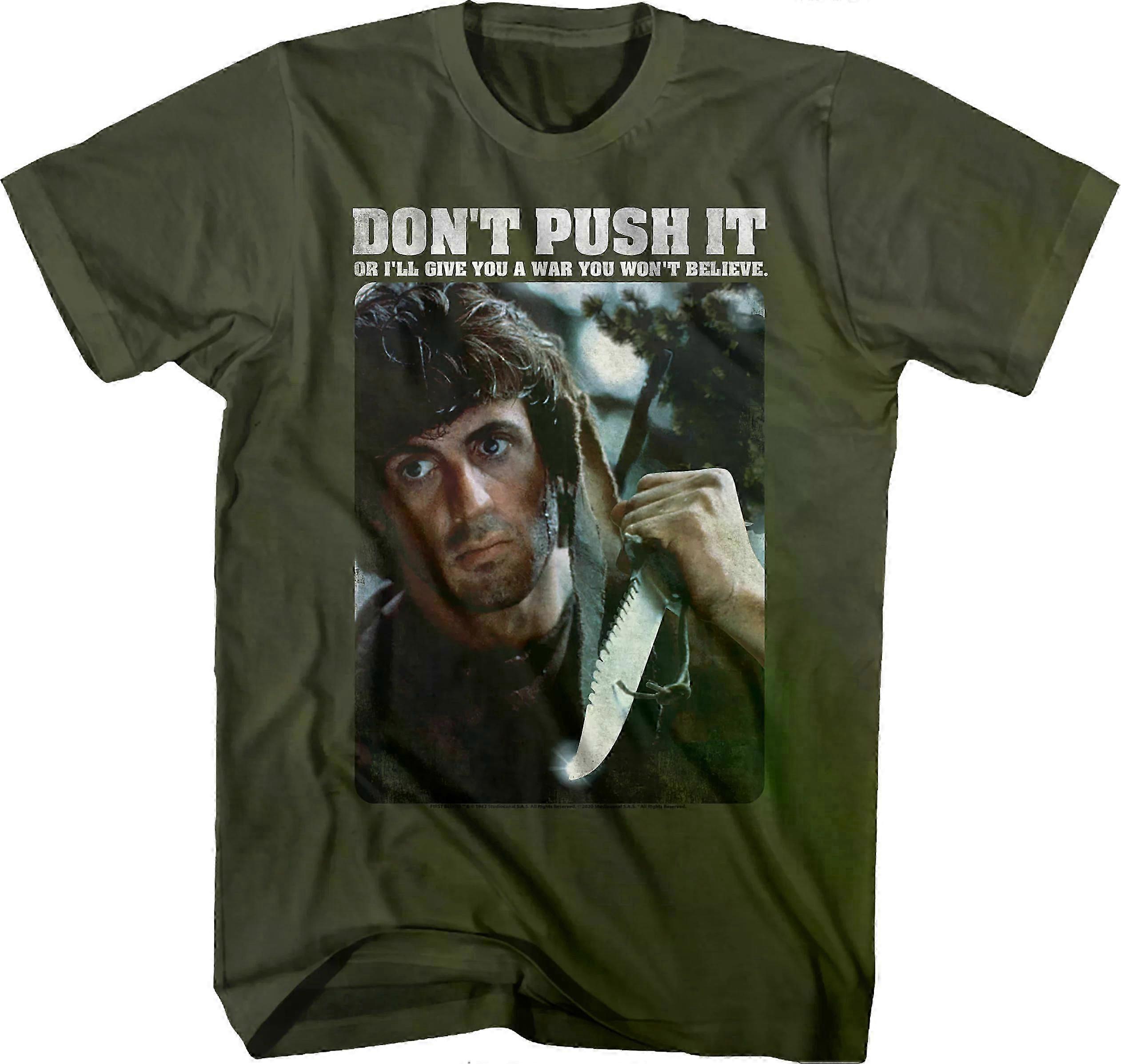 Don't Push It Rambo T-Shirt