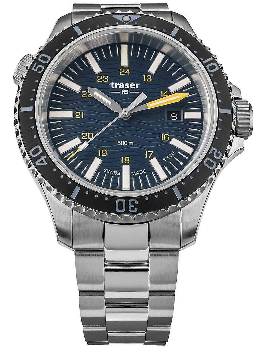 Mens Watch Traser 109372, Quartz, 46mm, 50ATM