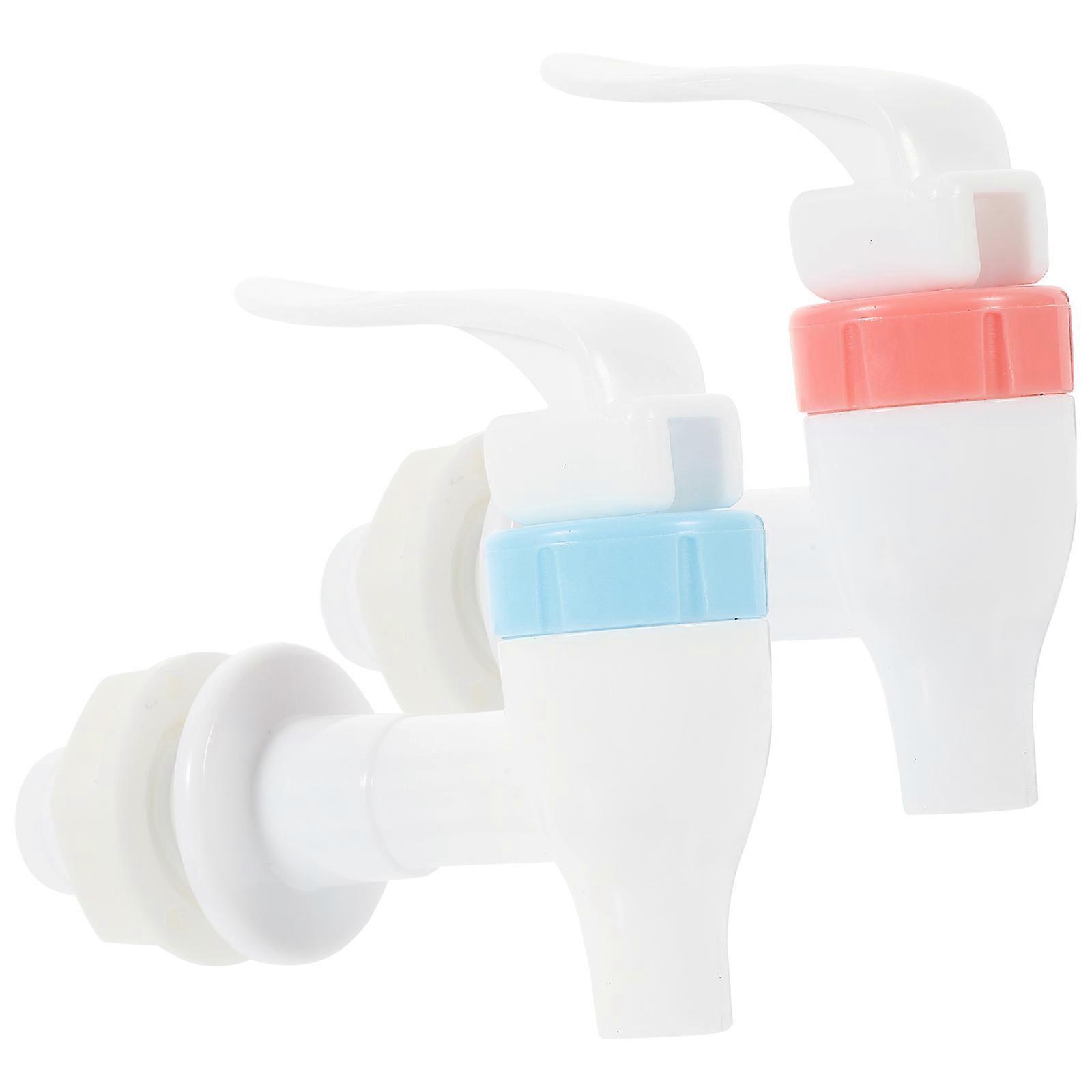 Water Dispenser Tap Plastic Faucet for Control Water Flow 6Pcs Assorted