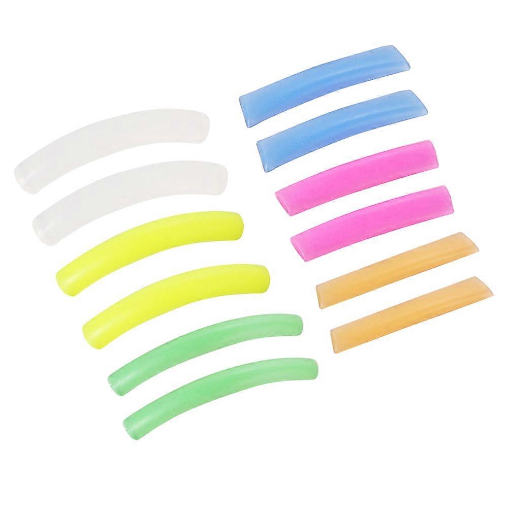 Silicone Pad for Eyelash Extensions Gasket 3Sets Reusable Rainbow Patch
