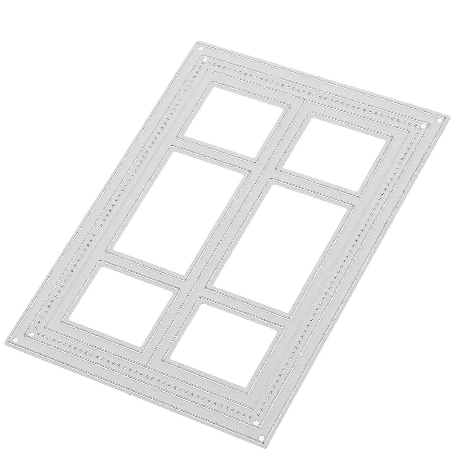 Carbon Steel Background Frame Window Embossing Metal Dies for Craft