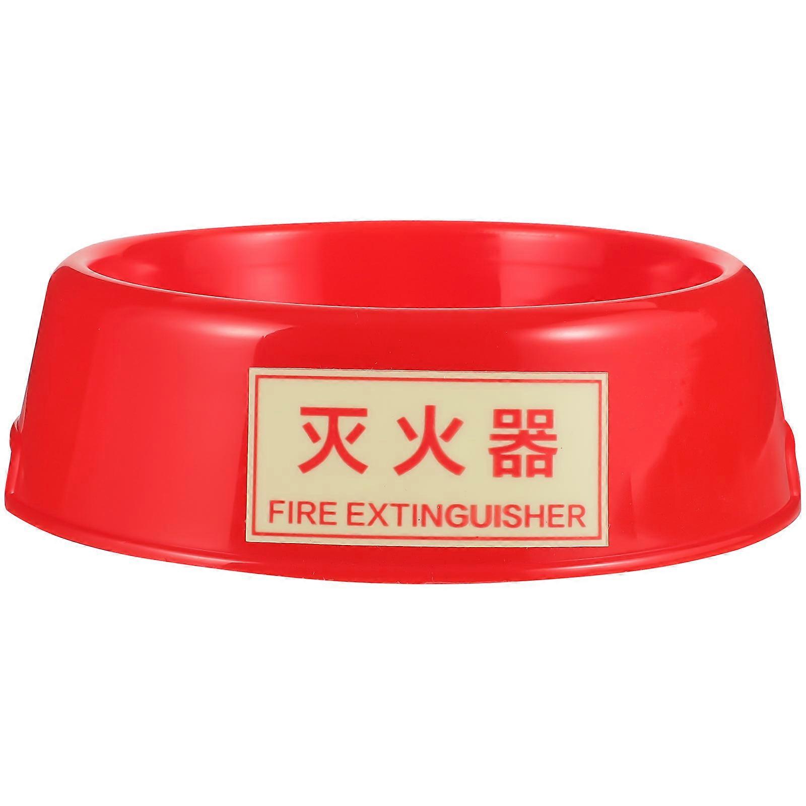 Durable Fire Extinguisher Bracket for 2-4Kg Fire Extinguisher Holder Red Plastic