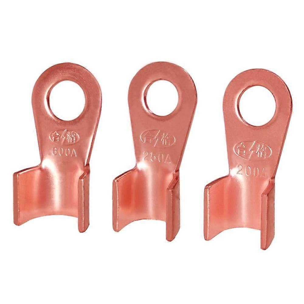 10pcs Copper Ring Terminal Cable Lugs OT Type 1.516mm² Heavy Duty Wire Crimp Connector Kit