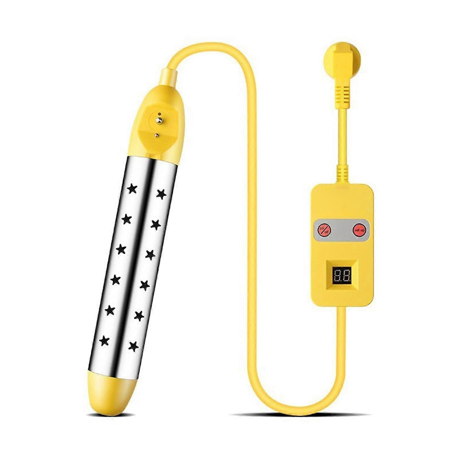 2500W Immersion Water Heater, Pool Heater with LED Temperature Display and Temperature Controller