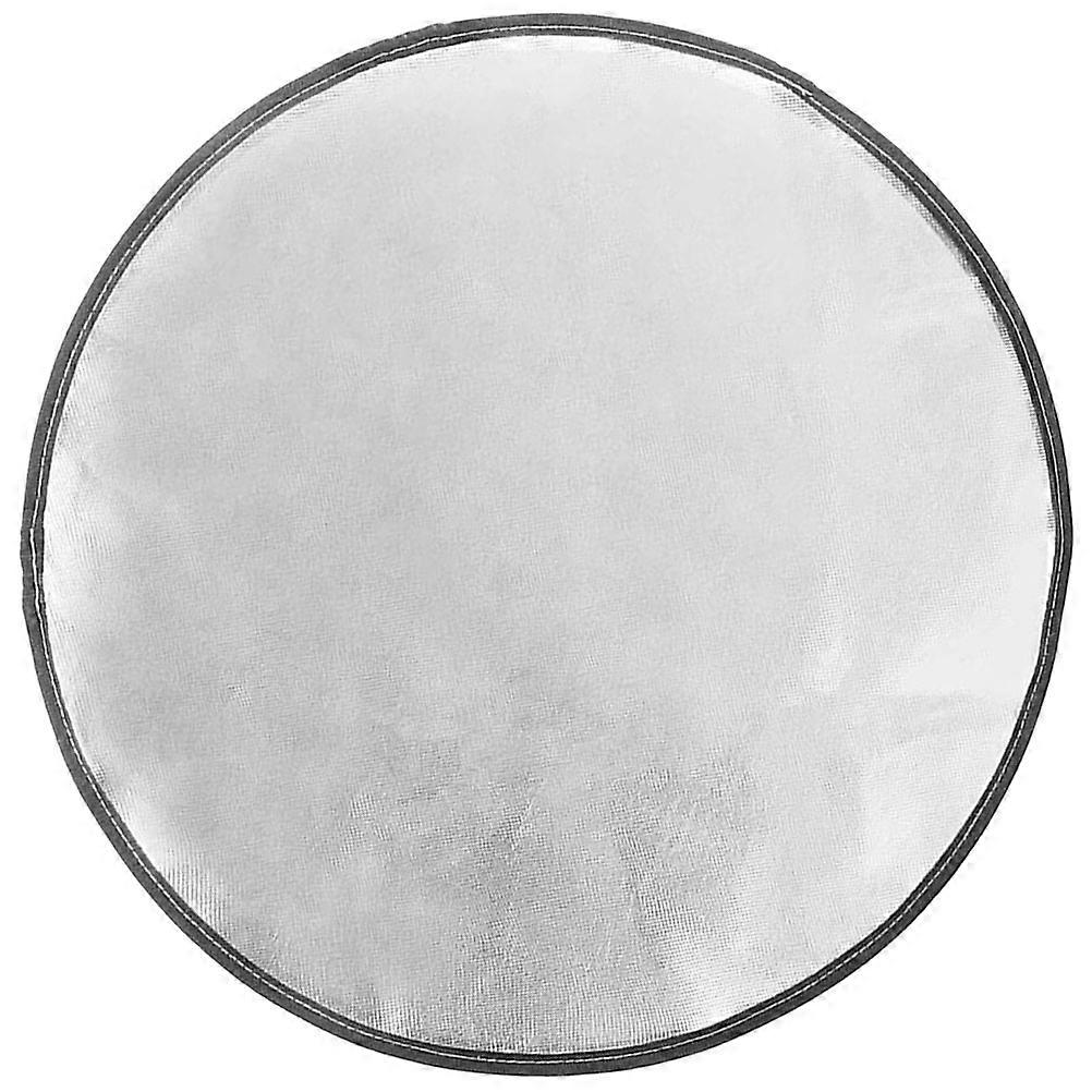 Fireproof Cushion Fire Pit Grass Protection Mat for Deck Lawn Silver Cloth Leak-Proof 1Pack