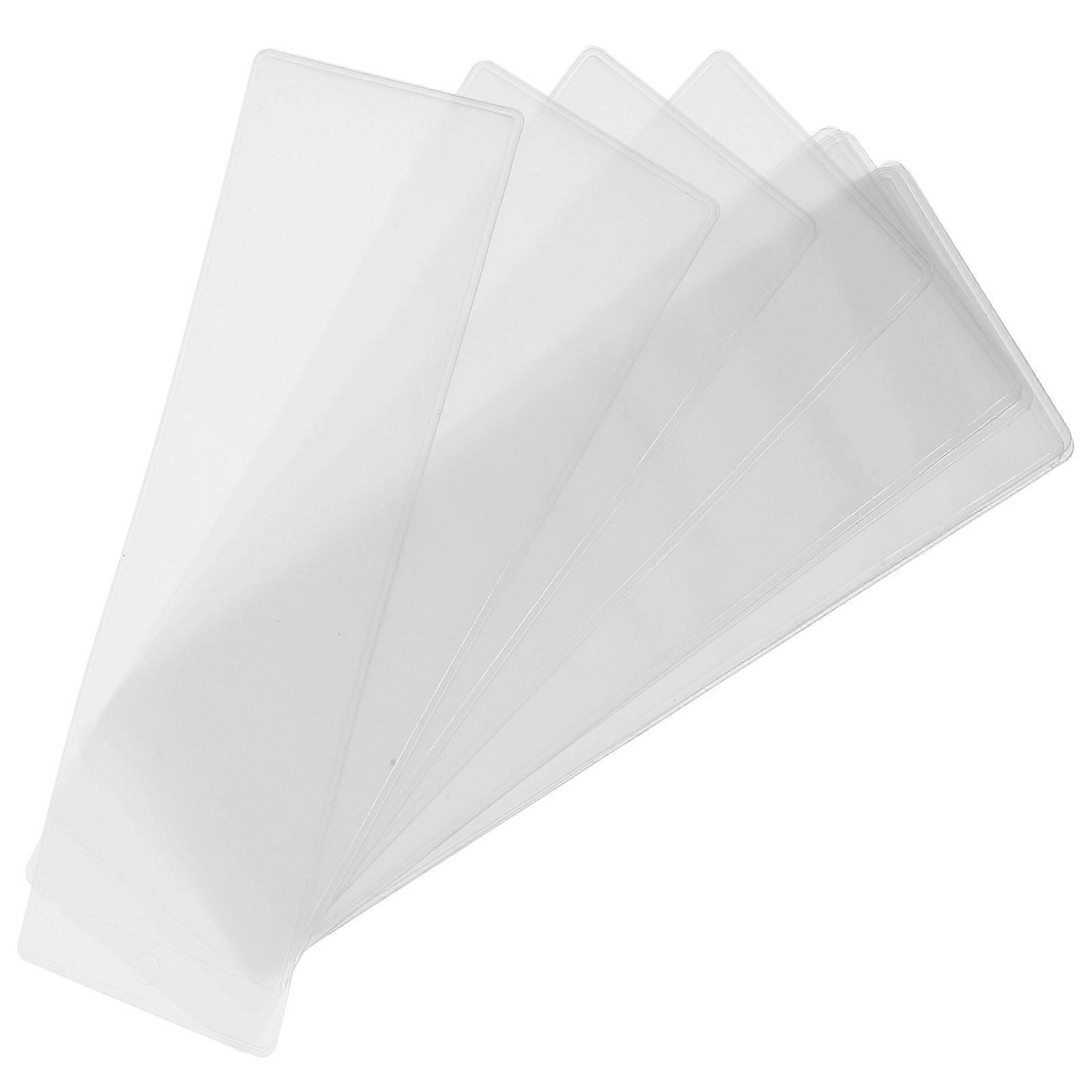 Bookmark Organizer PVC Sleeve for 10Pcs Bookmark Holders