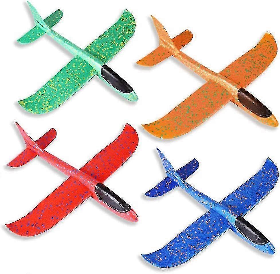 26-27 4pcs Children's Throwing Flying Model Manual Throwing Plane