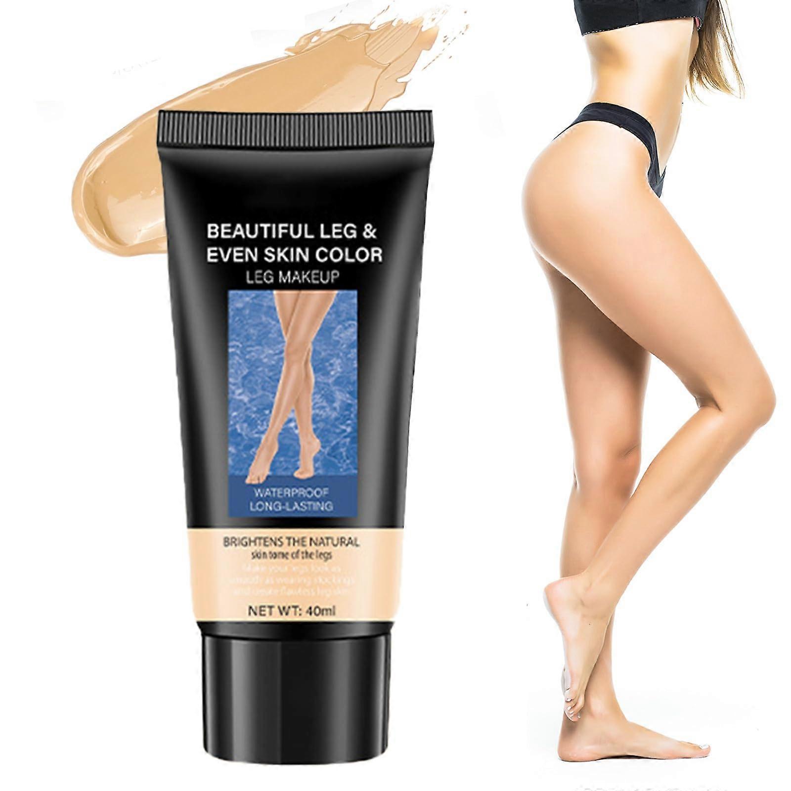 Waterproof Body Makeup Full Coverage Tattoo Concealer Cream for Legs and Scars (#01 Light)