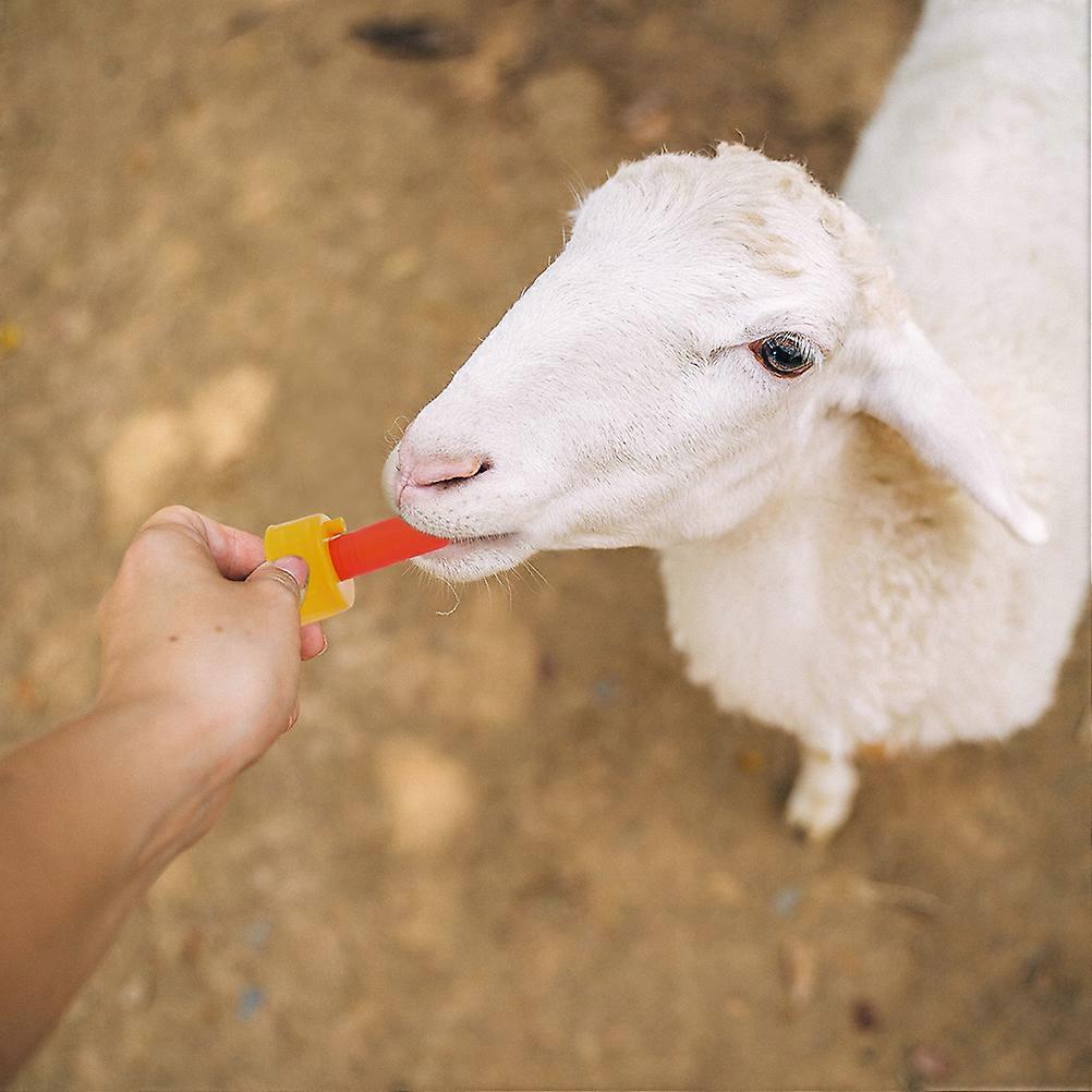 Portable Goat Nipples Feeding Set 5Pcs Replaceable Lamb Nipples Accessory