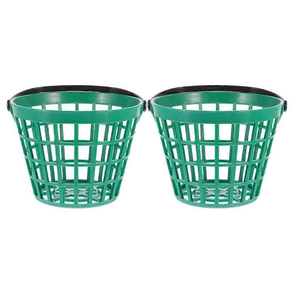 Golf Ball Holder Portable Plastic Storage Basket for Organizing 4Pcs