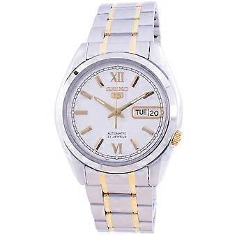 Seiko 5 Automatik White Dial SNKL57 SNKL57K1 SNKL57K Herrenuhr
