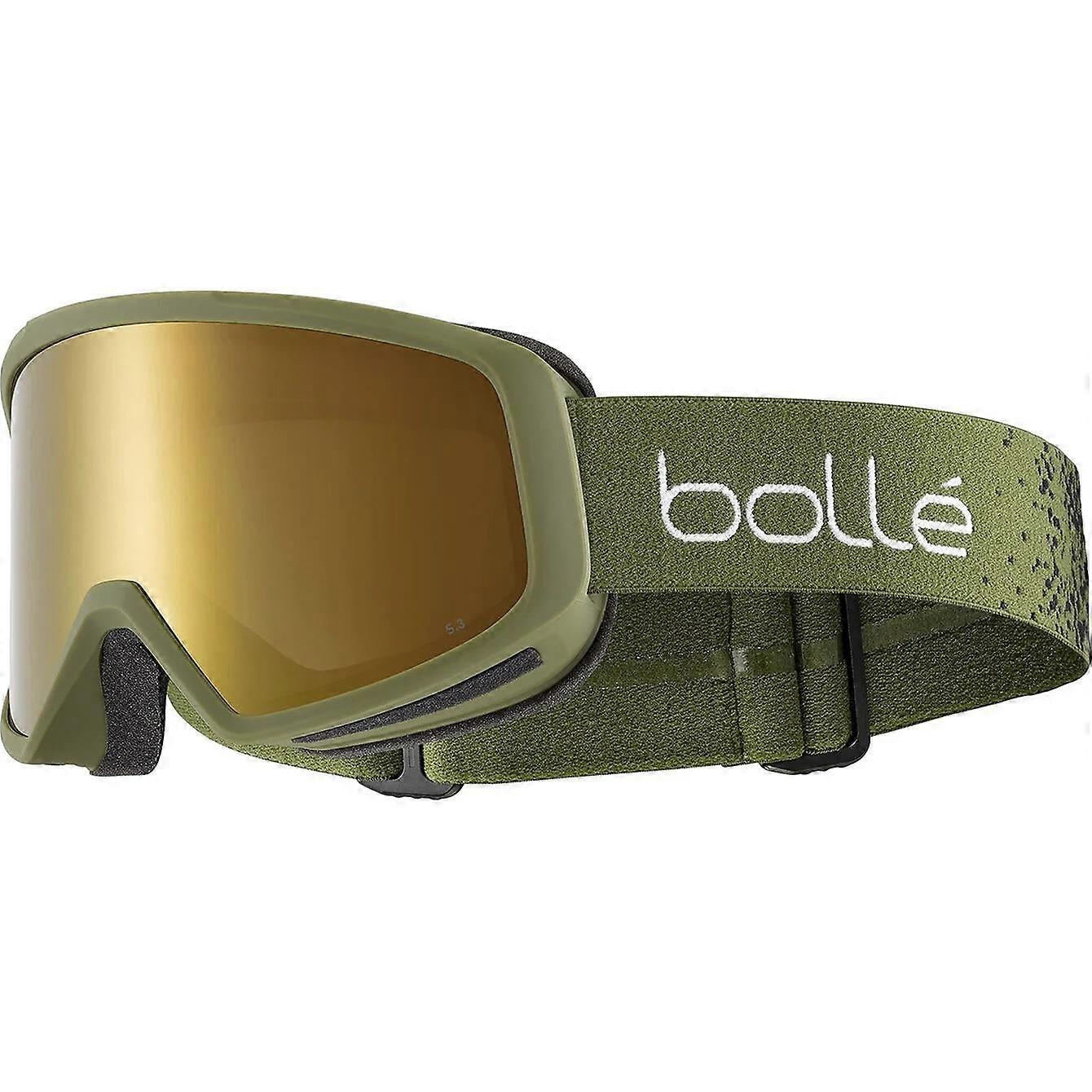 Bolle Ski Goggles Bedrock Plus BG008012 Olive Gradient Matte Gold