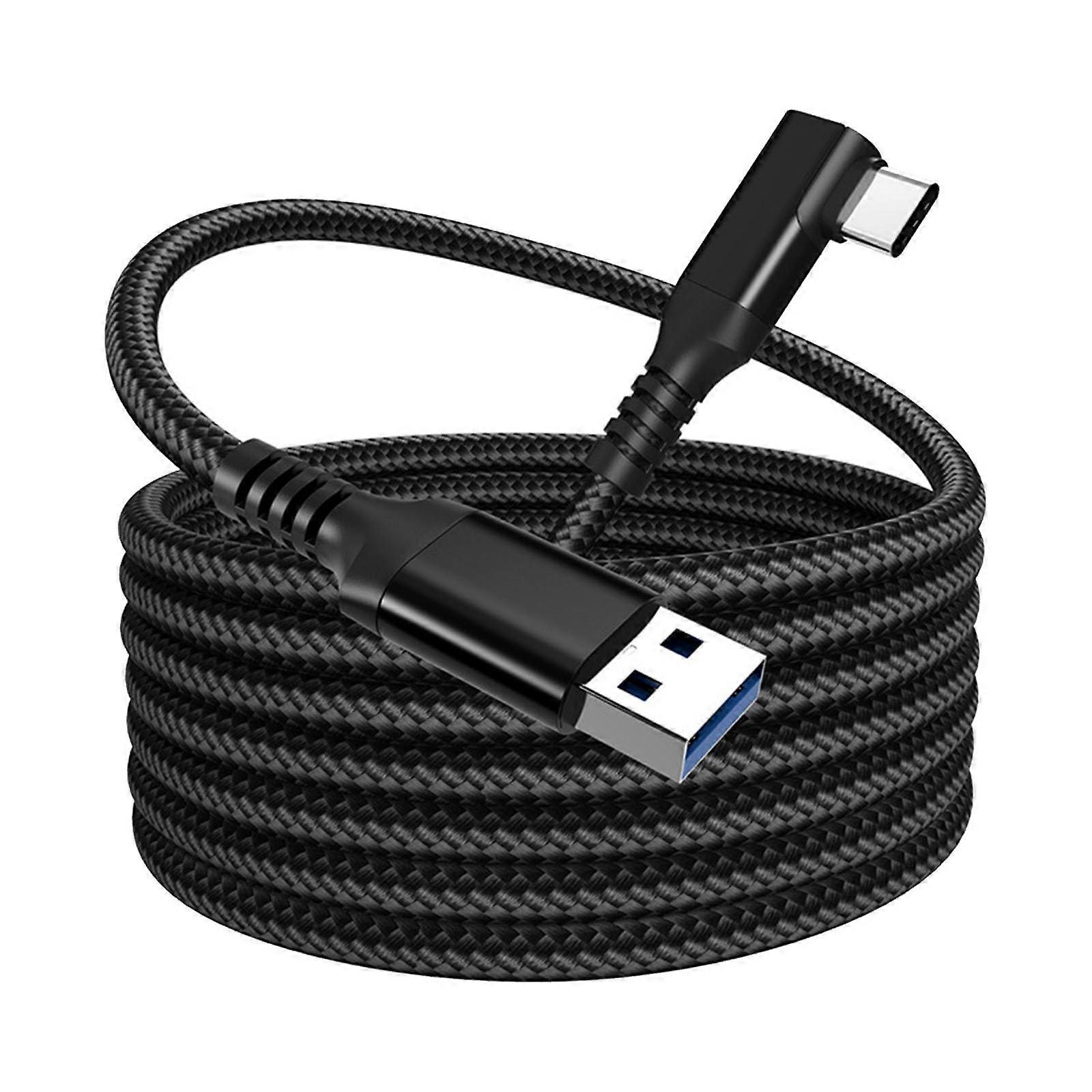 VR Link Cable 5M for Oculus Quest 2 Speed Data Transfer and 60W PD Charging for Gaming