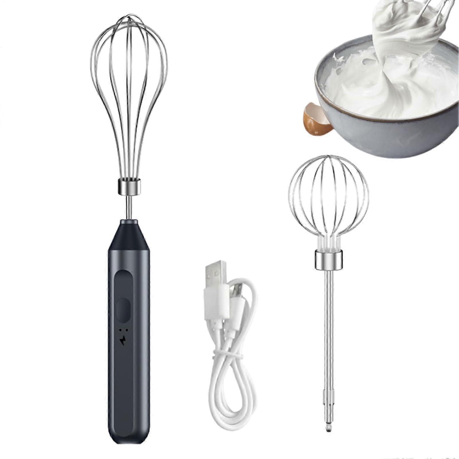 Cordless Handheld Immersion Blender with Adjustable Speed, Powerful Motor and Easy Clean Attachments