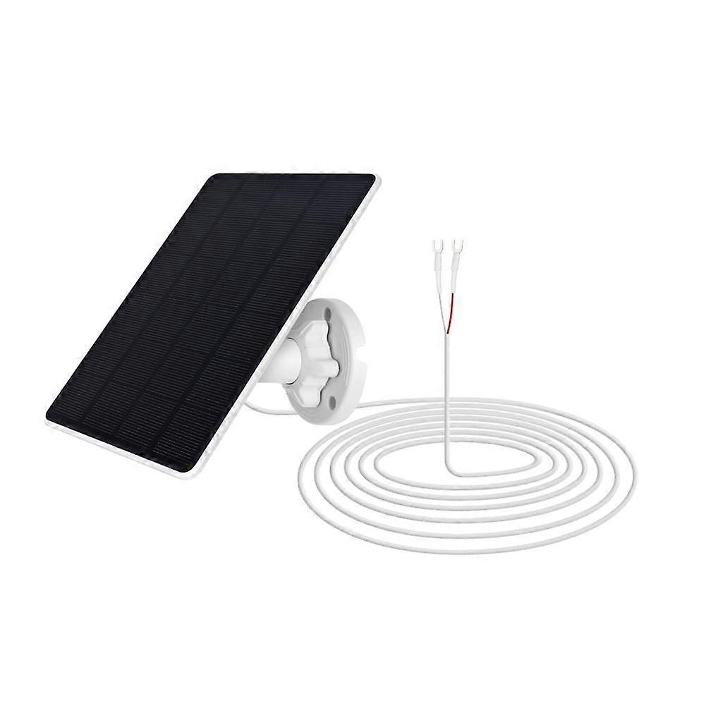 Solar Panel for Ring Doorbell with 4M Cable, IP65 Waterproof, 360° Adjustable Efficiency Charging