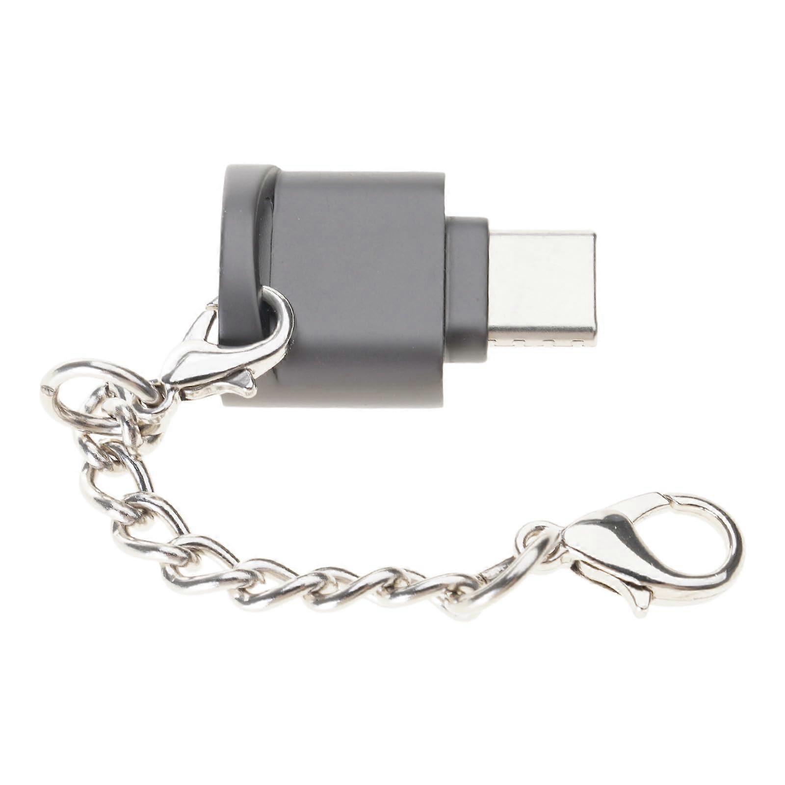 Type C Card Reader USBC Memory Card Reader Speed Aluminum Adapter for Camera and Laptop