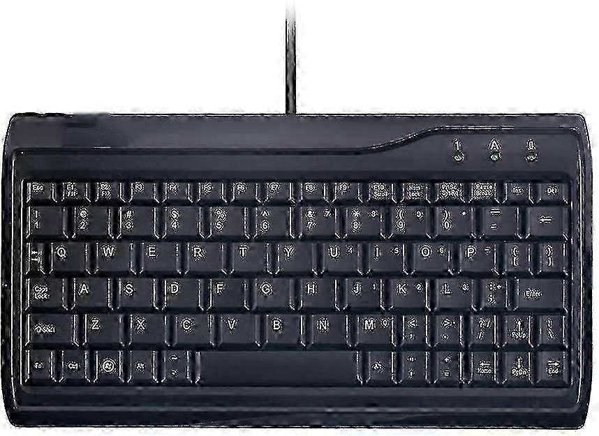 Super Mini Wired Keyboard Full Size Keypad Compact for Professional Laptop Needs