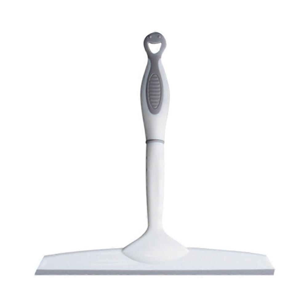 Plastic scraper for cleaning window glass, windshield cleaner