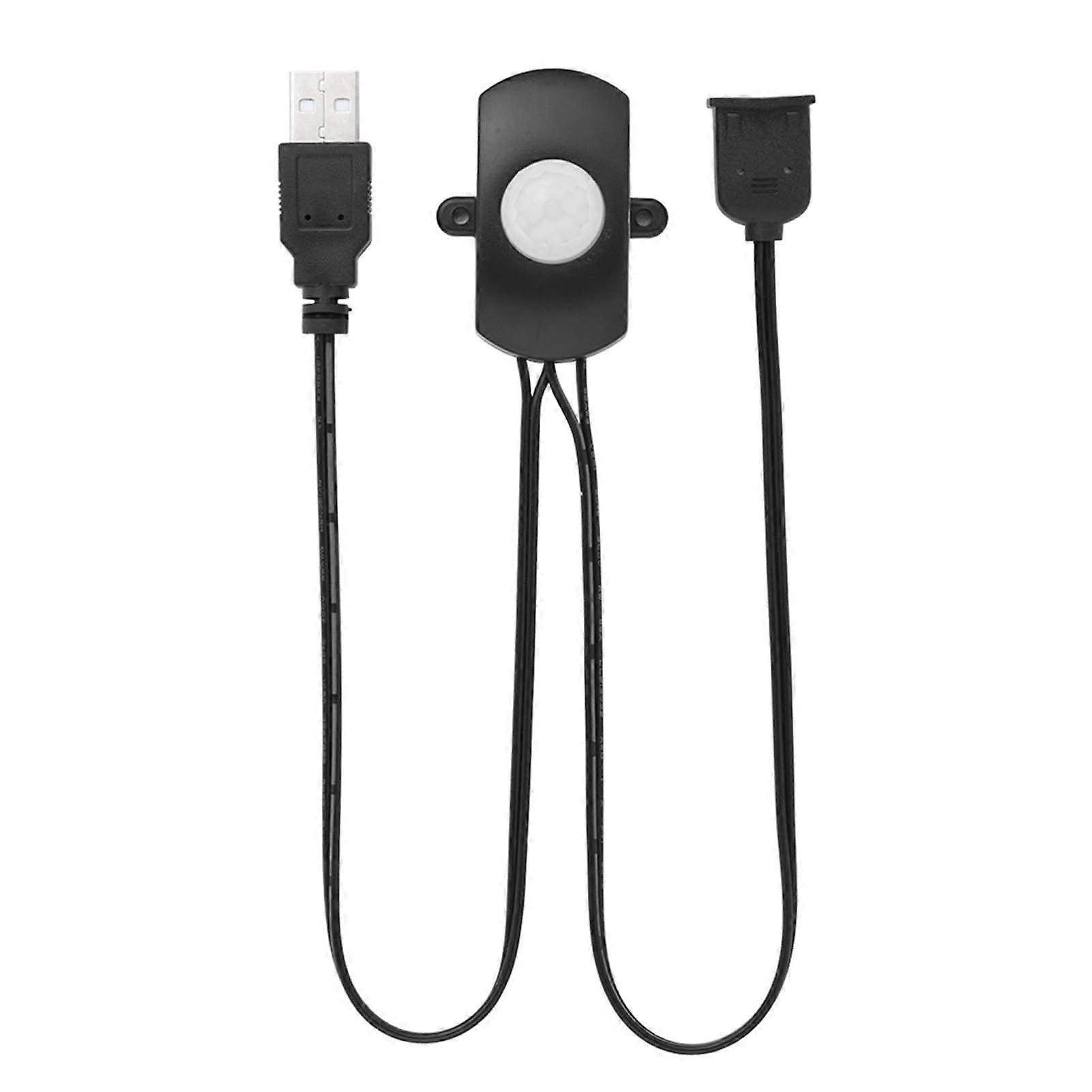 PIR Motion Sensor Light USB Powered for LED Strip with Accurate Detection for Basement or Garage