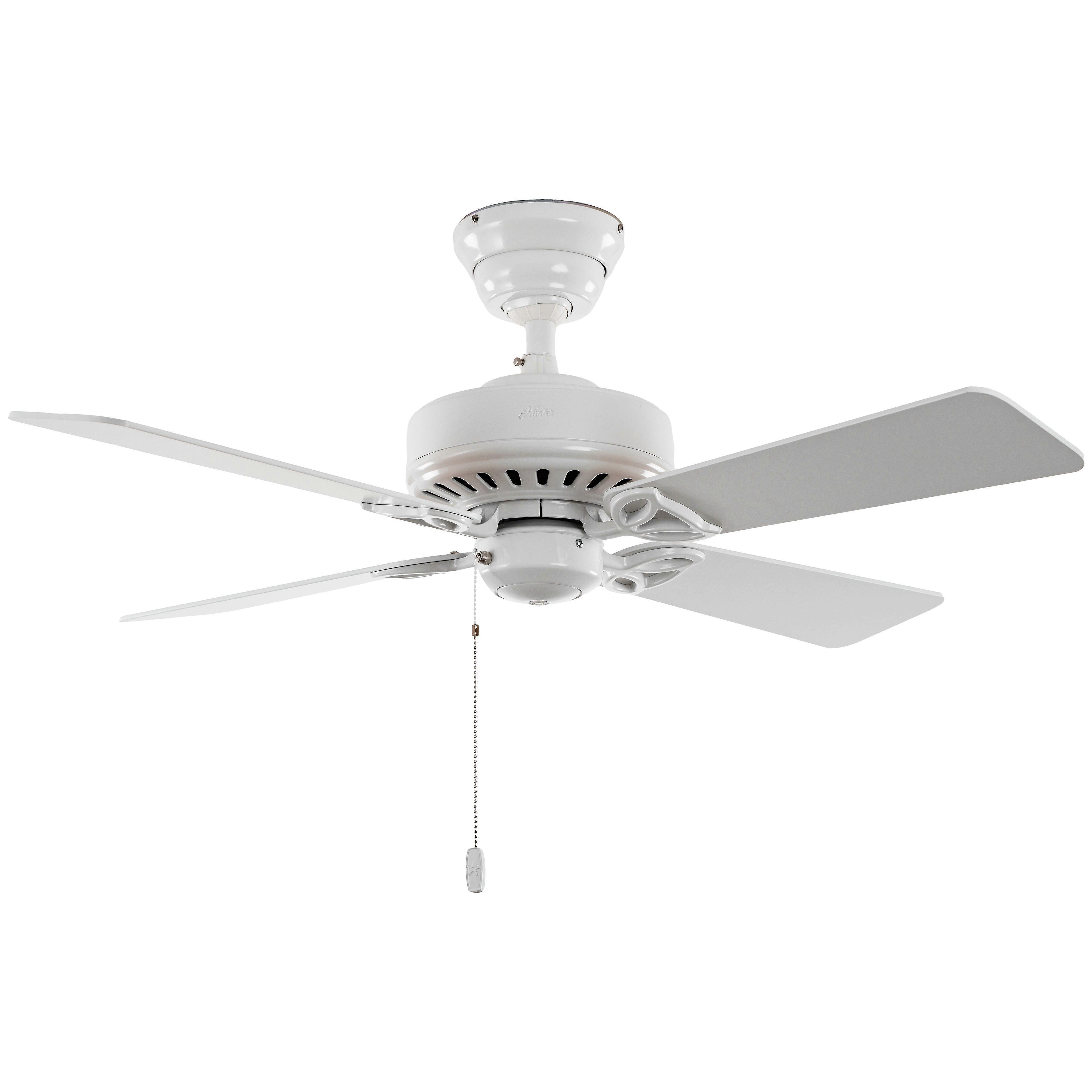 Deckenventilator Bayport 107 cm Weiß