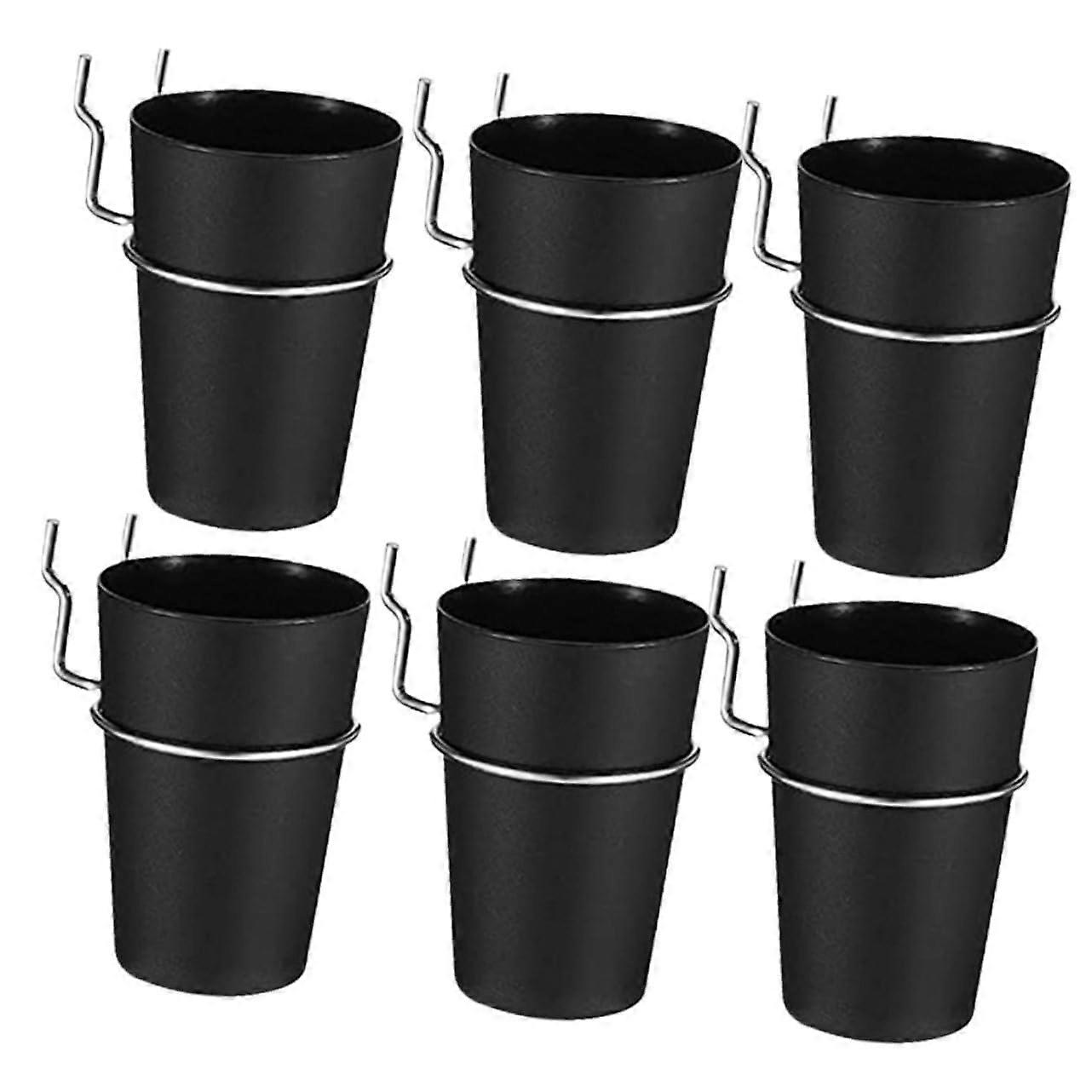 Pegboard Organizer with Cups and Hooks for Garage and Workshop Efficient Tool Storage 6 Sets