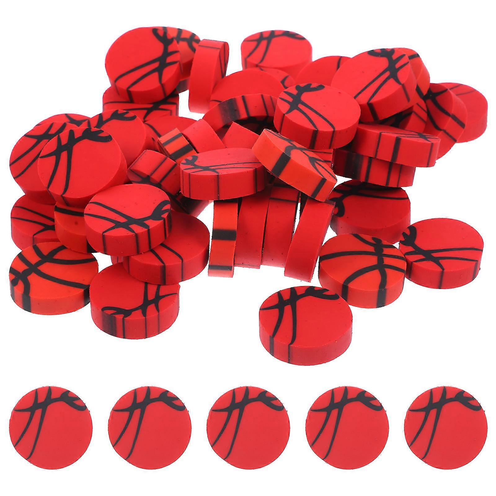 Portable Ball Erasers Multi-Function Erasers for School Use 50Pcs Set