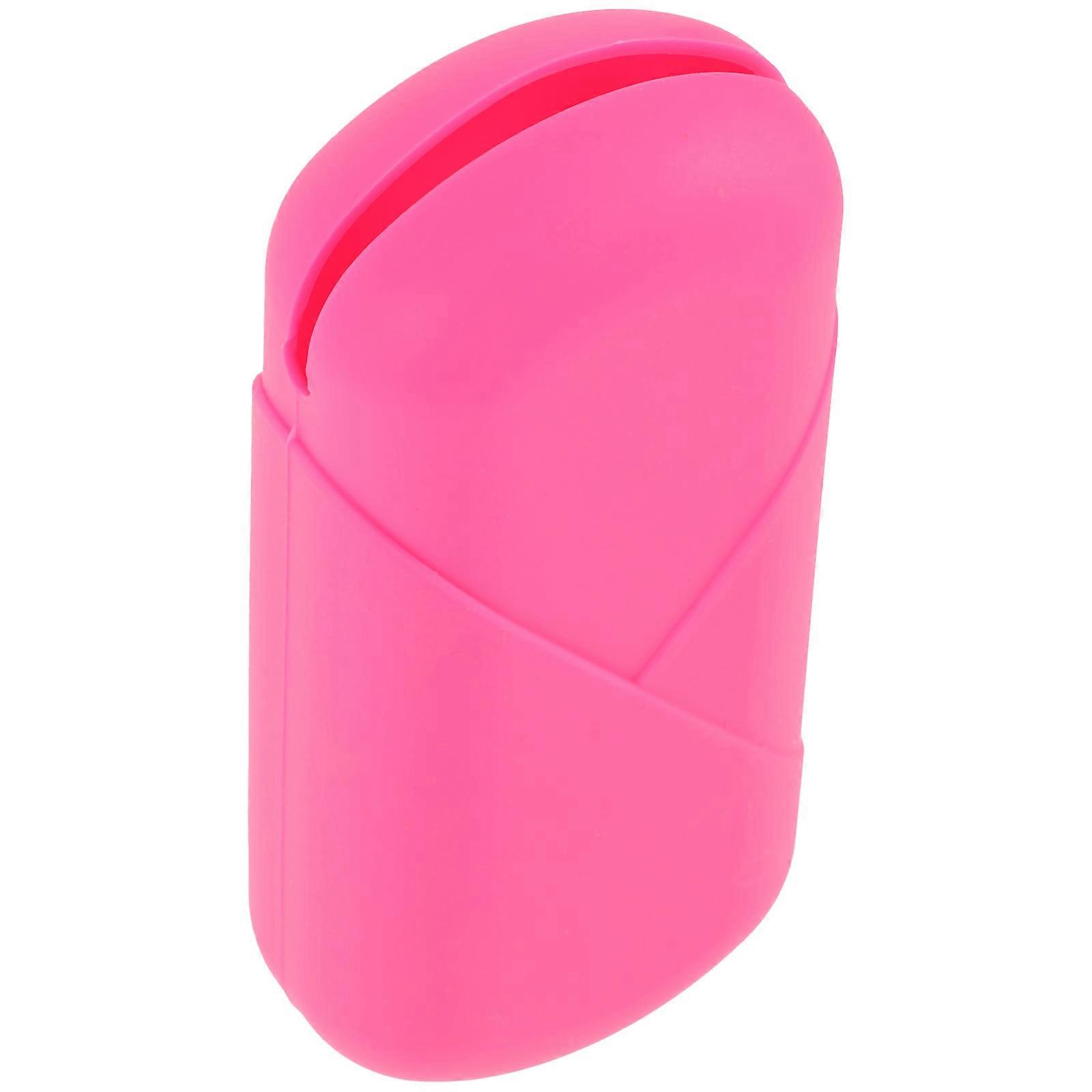Silicone Storage Box Rosy for Storage Use Reusable Holder