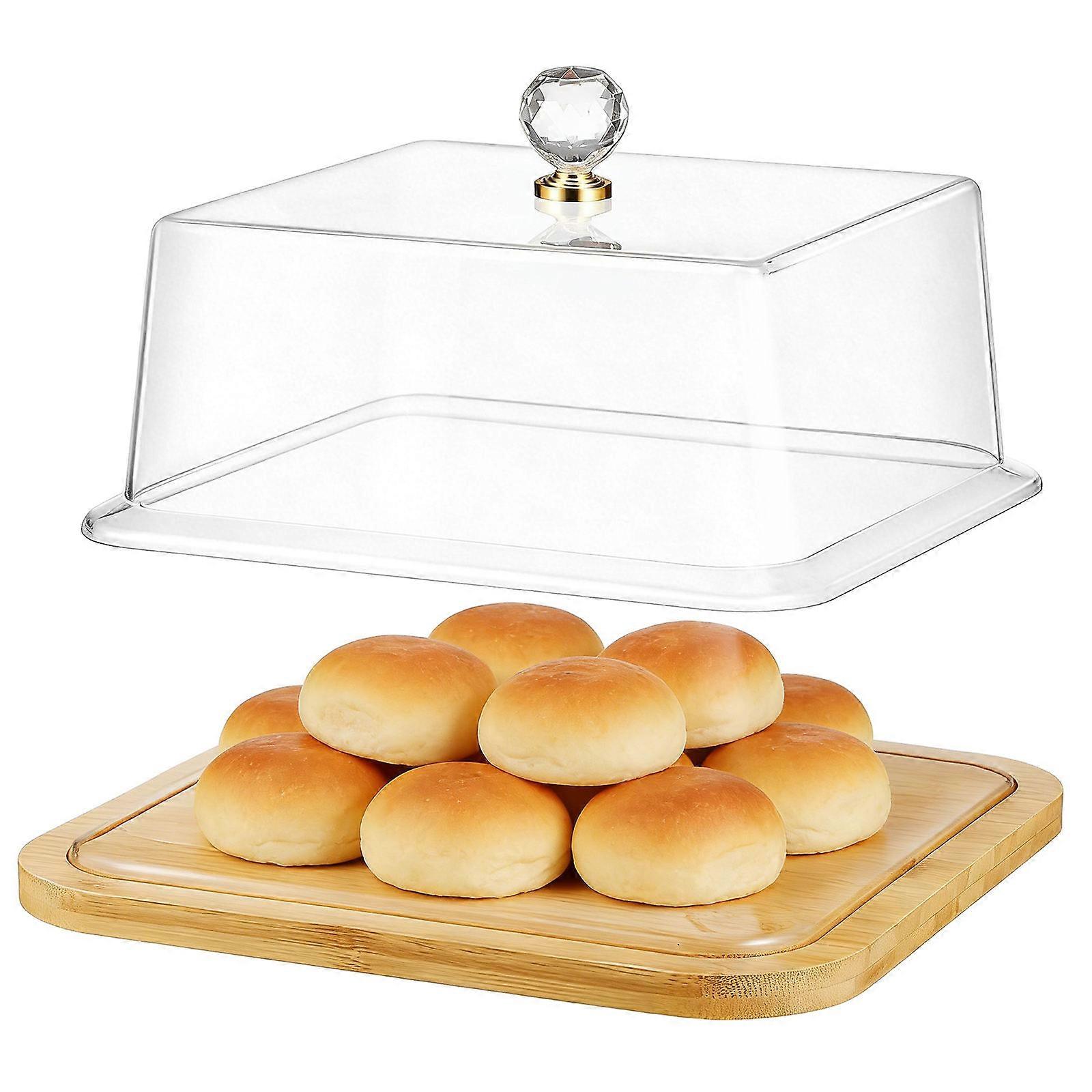 Cake Display Cover Household Dessert Display Tray for Kitchen Use