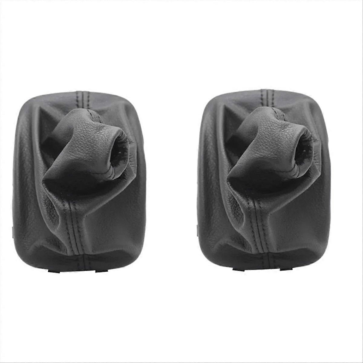 Car Automatic AT Leather Gear Shift Knob Dust-Boot Cover