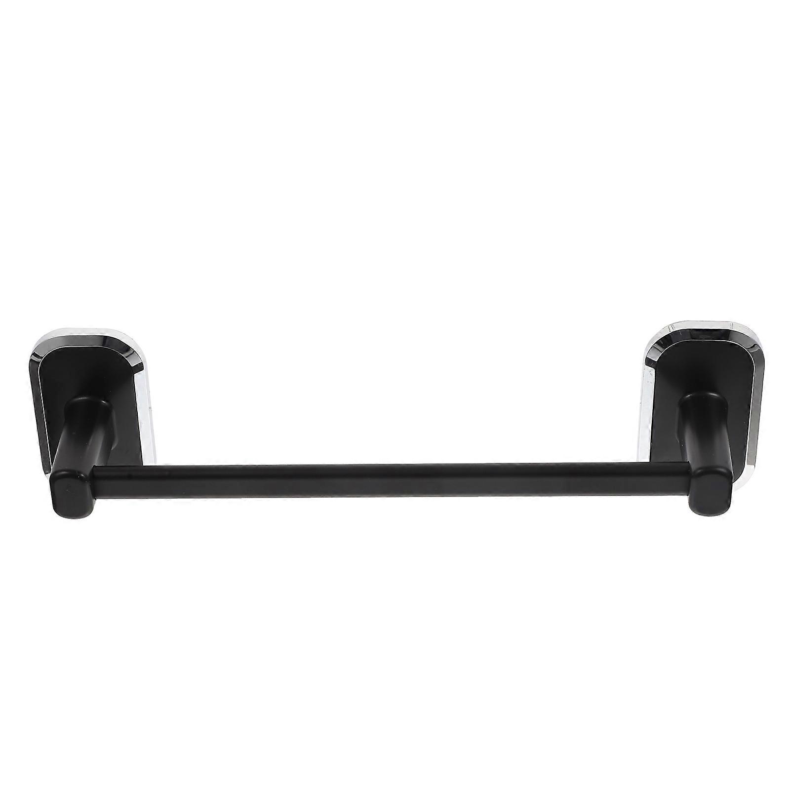 Wall Mounted Shoe Rack Slipper Rack for Bathroom Storage 3Pcs Black