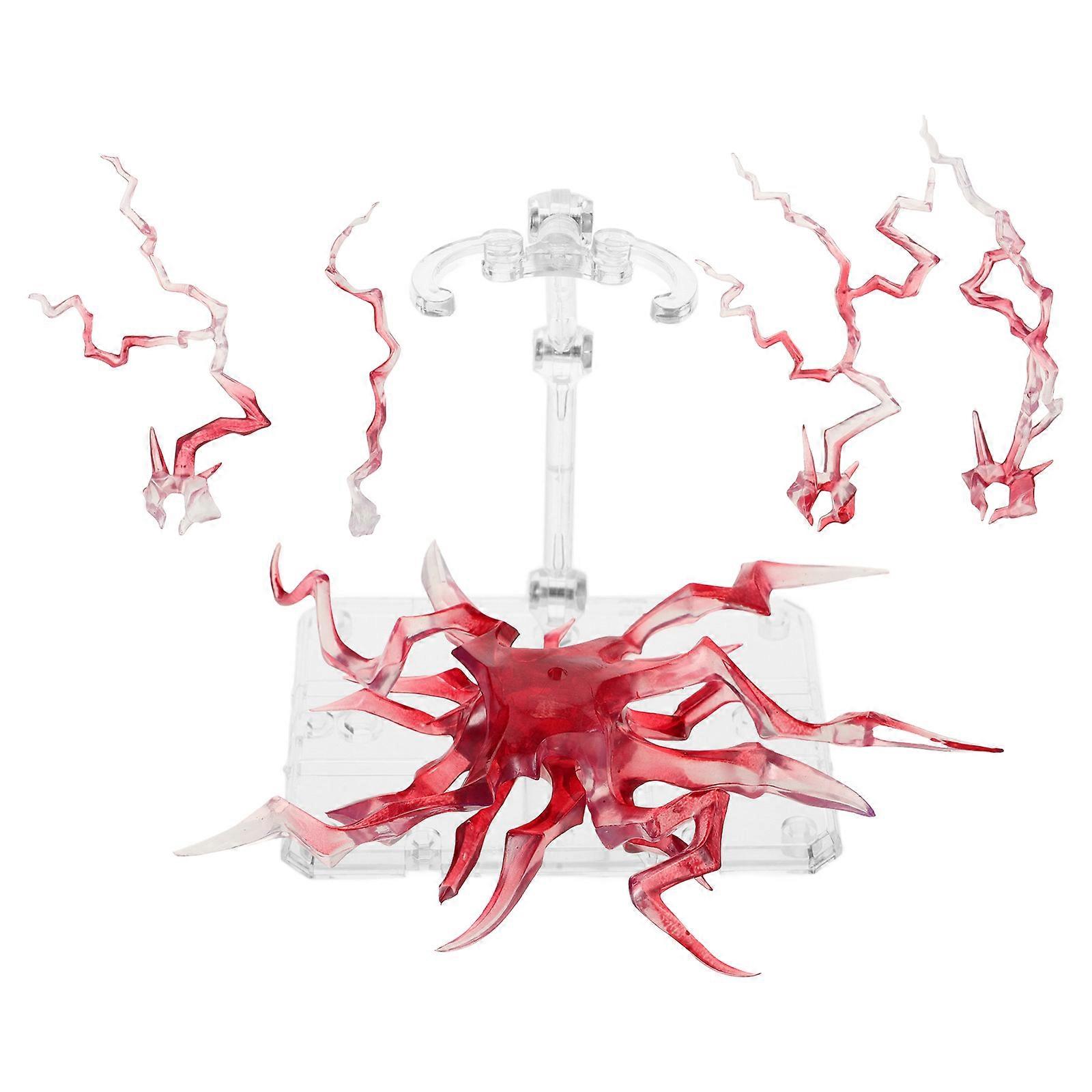 Action Figure Display Stand with Effect Plastic Doll Support 1Set