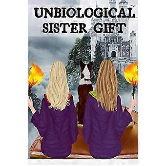 Geschenk für die nicht-biologische Schwester: Danke, dass du meine nicht-biologische Schwester bist – Gruseliges BFF-Tagebuch und beste Freundin für immer Halloween-Geschenk – Long Dista
