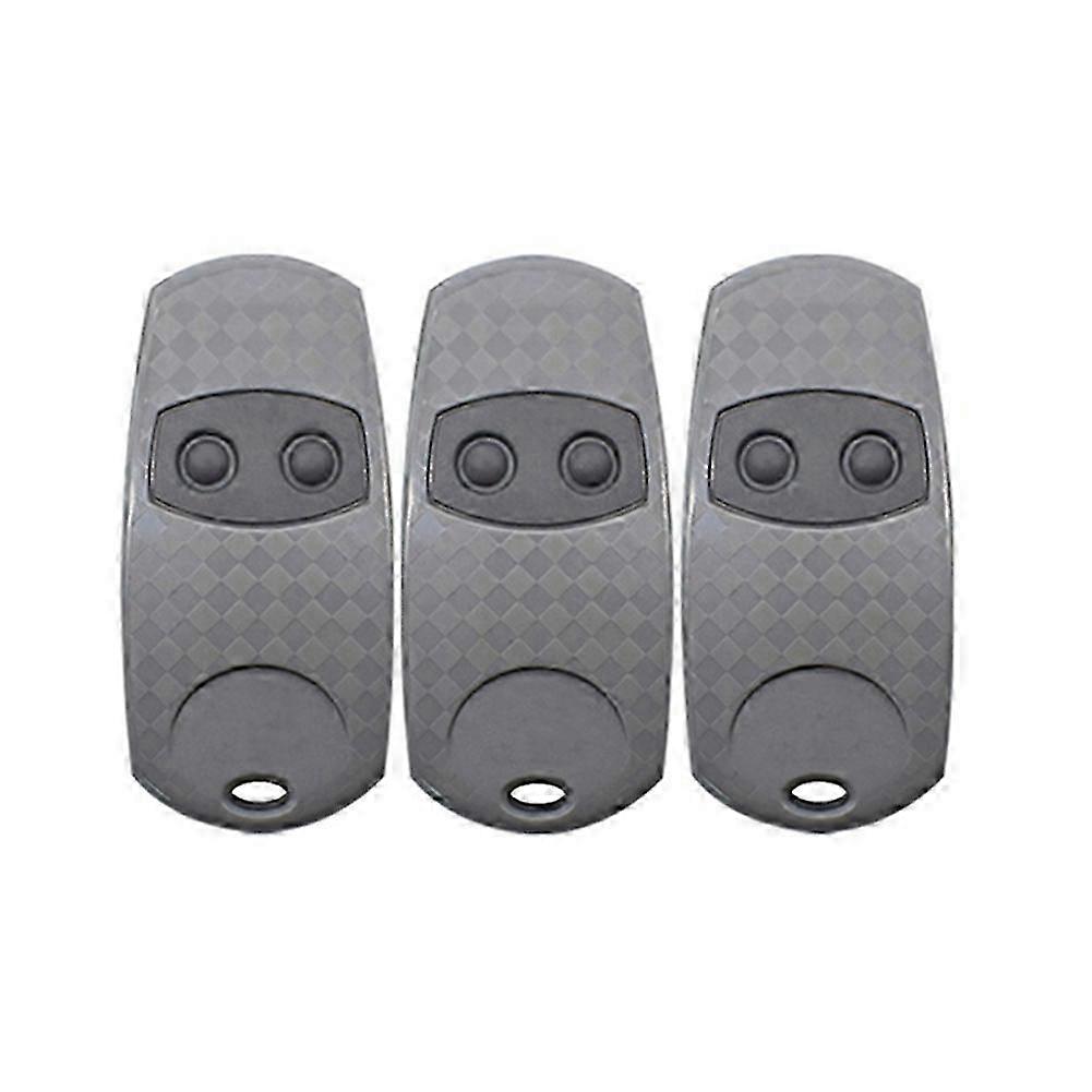 3-Pack 433.92MHz Garage Door Remote Control/Gate Opener with Copy Function for Universal Access