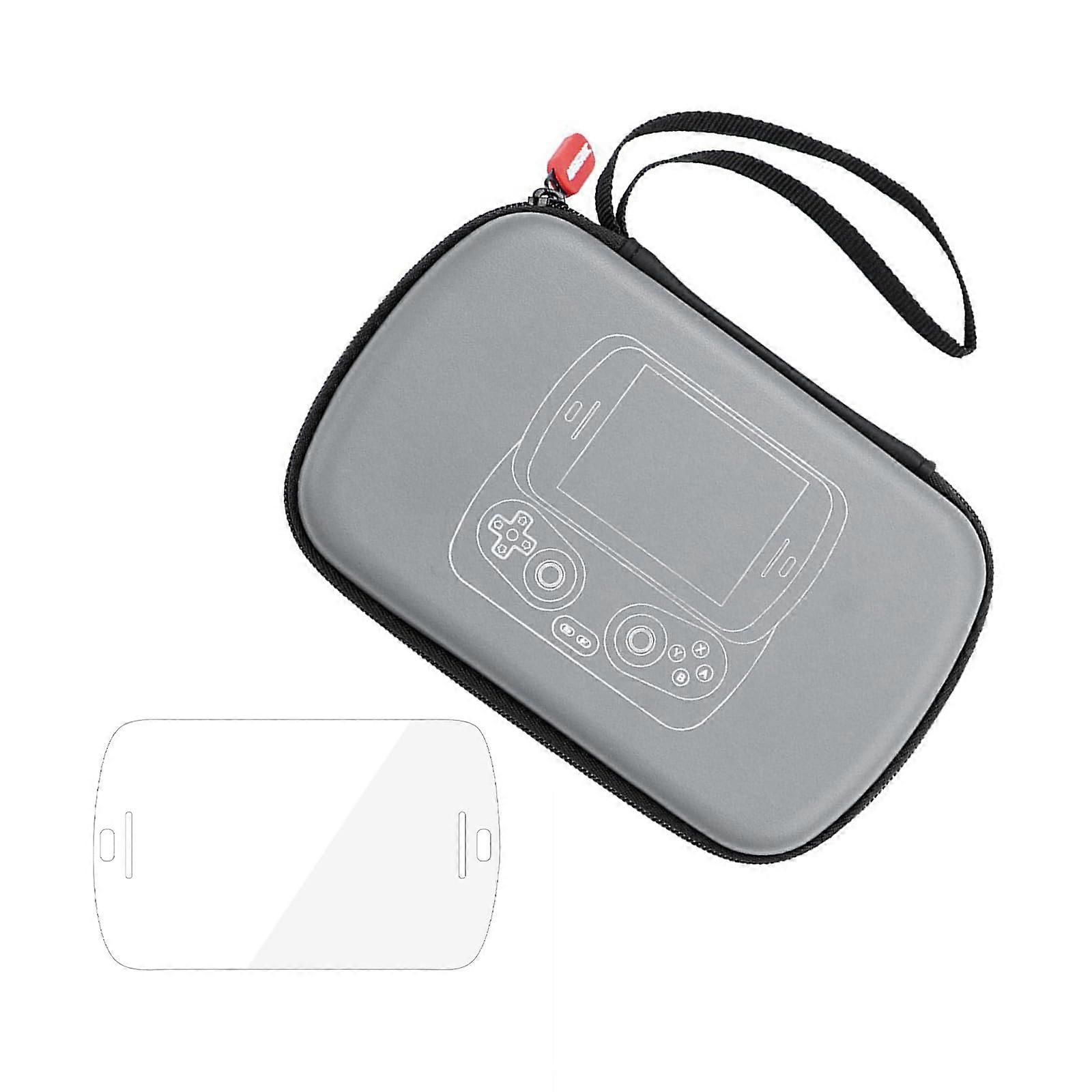 Game Console Carrying Case with Screen Protector, ImpactResistant Hard Shell Organizer for Nintendo Switch