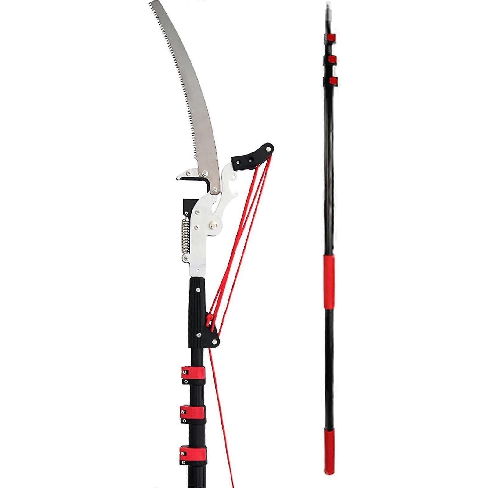 Telescopic Pole Saw 18ft Extendable Tree Pruner with Continuous Length Design for Easy Tree Trimming