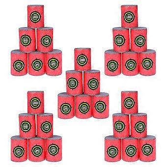 Shooting Target Toy Red Eva Dart Boards Game Accessories 30Pcs Pack
