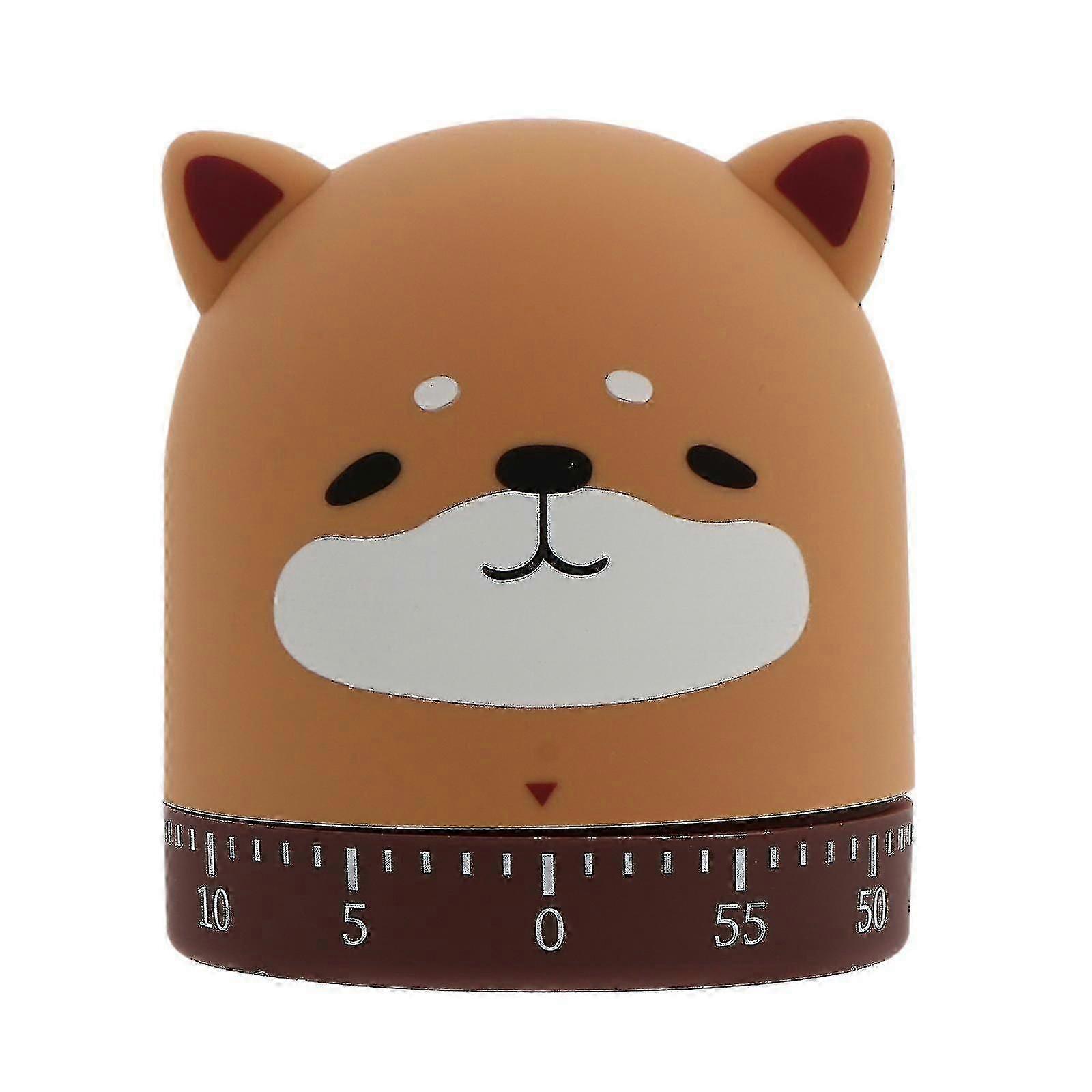 Cartoon Dog Shape Timer Cooking Countdown Mechanical Timer Kitchen Chef Clock fing