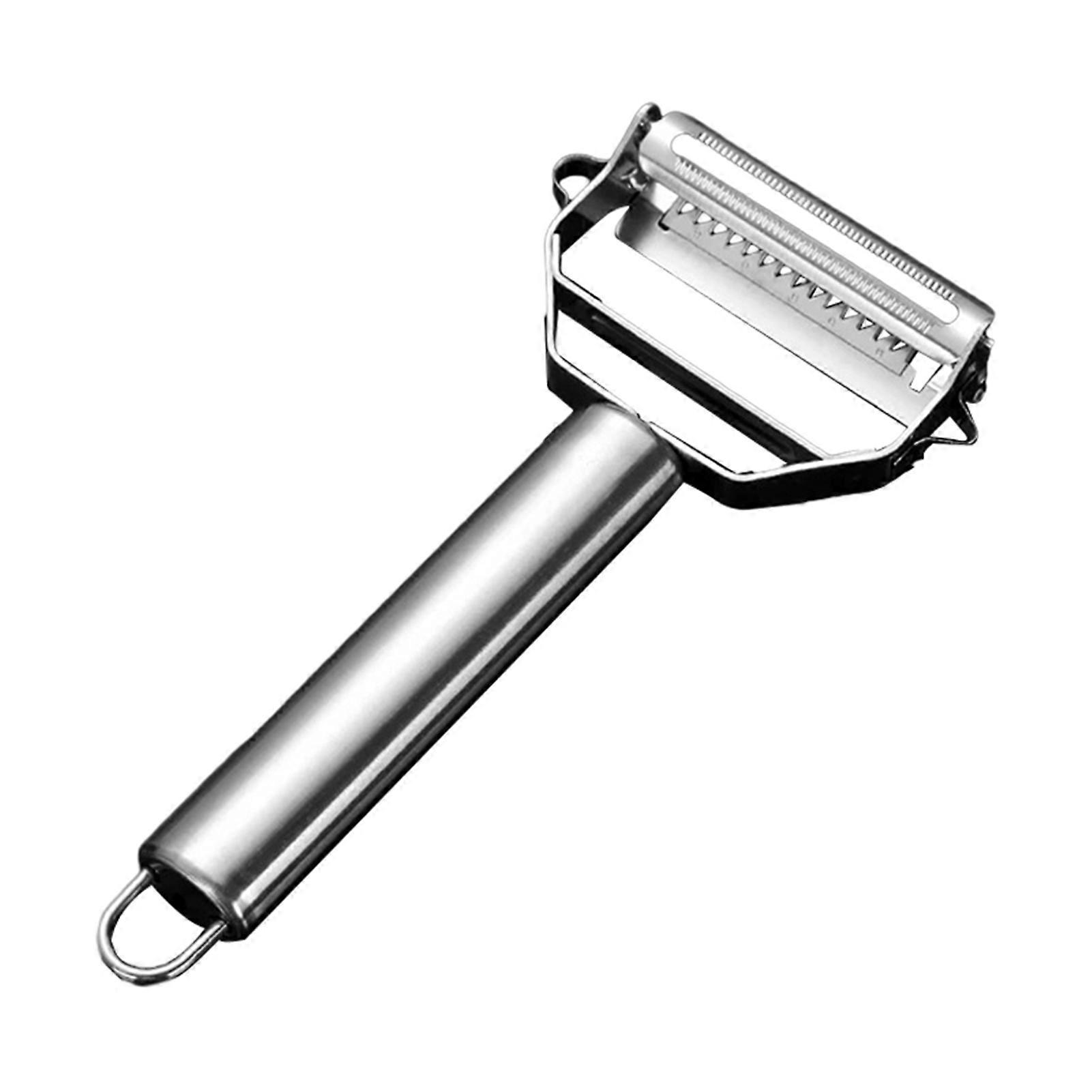 Rust Resistant Peeler with Multi Function Design for Slicing and Shredding for Kitchen