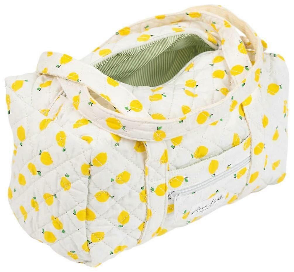 Moon Nude Lemonade Mini Duffel Bag - White/Yellow