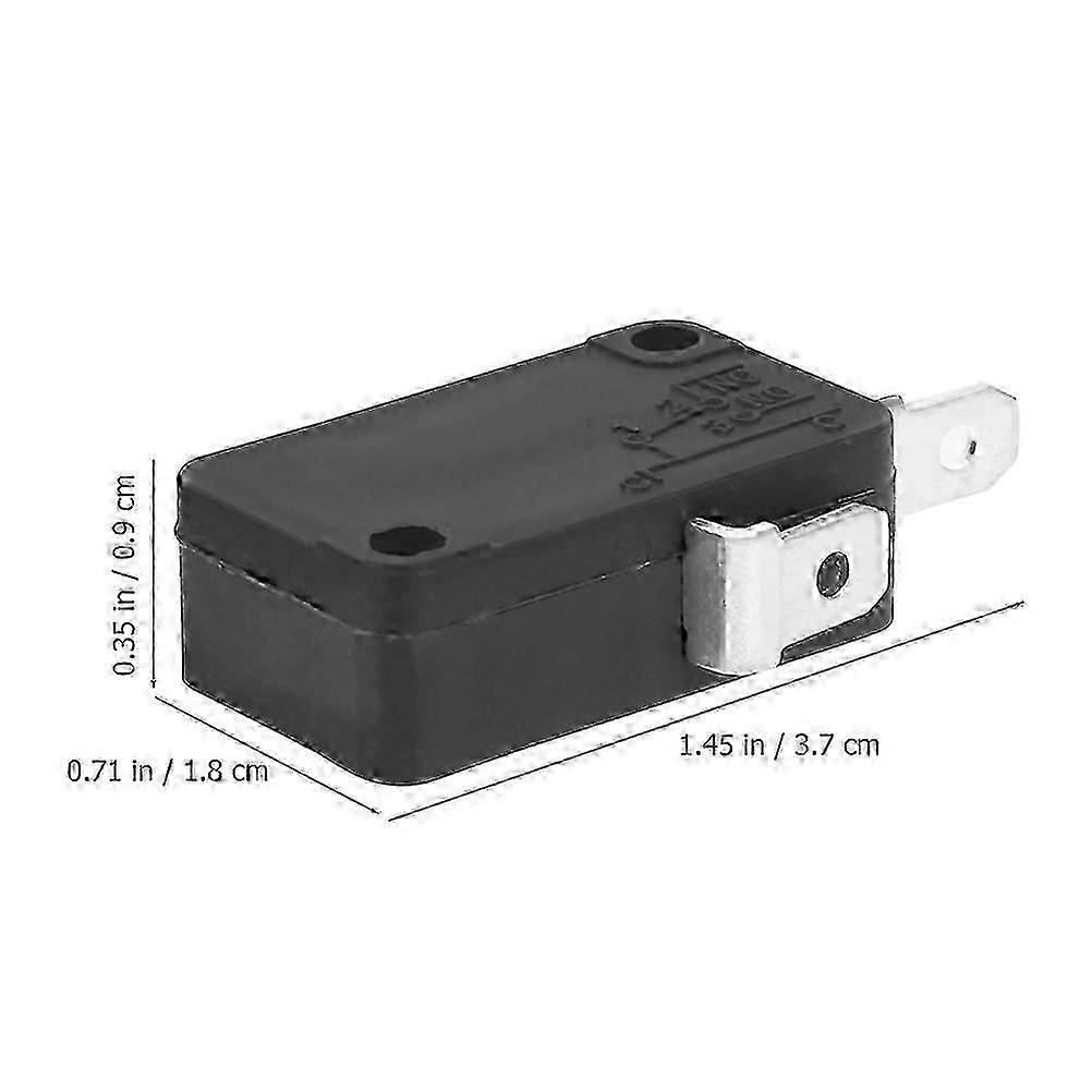 Microswitch Micro Switch compatible Switching 4Pcs Microwave Oven Door Replacement