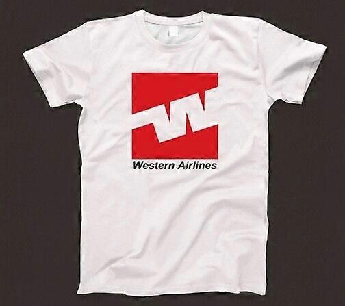 Western Airlines T-skjorte NC0876
