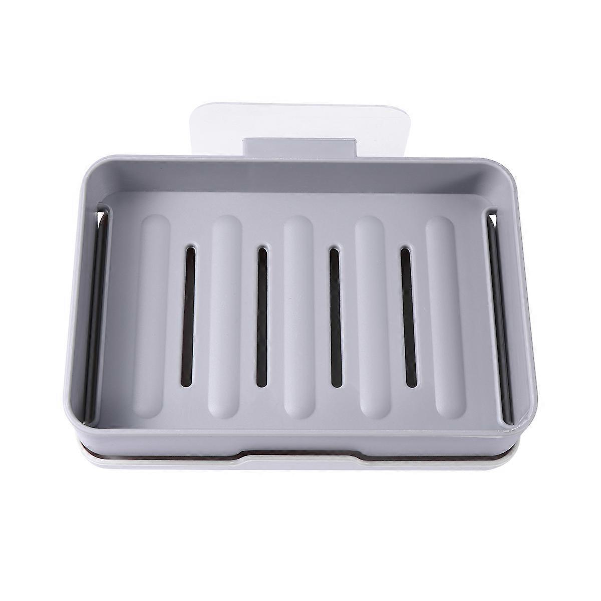 Wall-Mounted Soap Box Soap for Draining and Home Layer