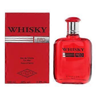 Evaflor Whisky Red Mens EDT 100ml Fragrance