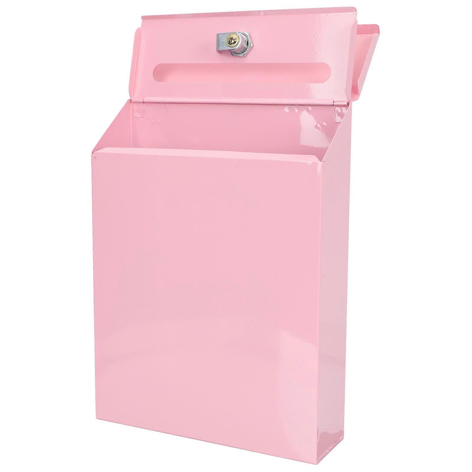 Multi-Function Iron Drop Box Household Letter Box for Storage