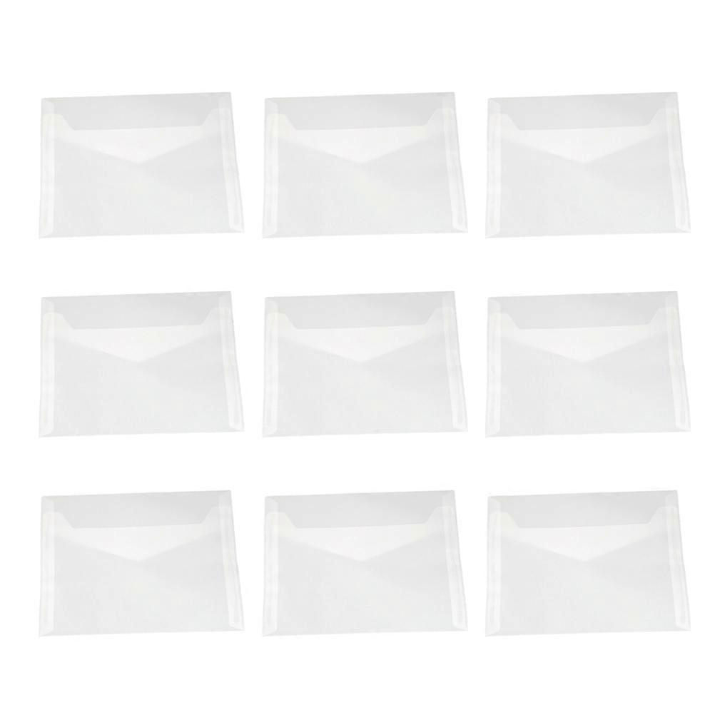 Letters Envelope for Writing Letters Transparent 50Pcs Pack